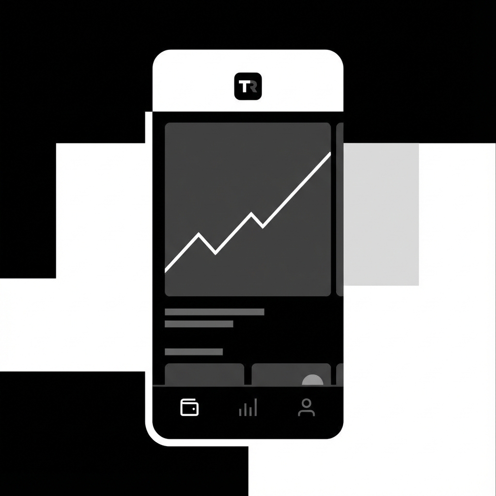 Trade Republic app interface showing savings plan